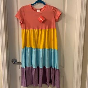 Hanna Andersson girls dress, size 160 (14-16). NWT